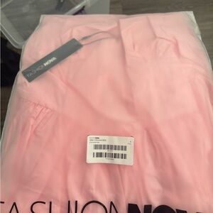 Serenita Poplin Maxi Dress in Light Pink